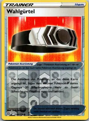Pokémon-Karte Wahlgürtel 135/172 Strahlende Sterne