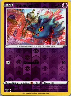 Pokémon-Karte Traunfugil 058/189 Astralglanz