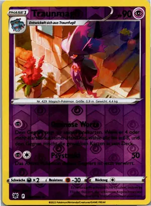 Pokémon-Karte Traunmagil 059/189 Astralglanz