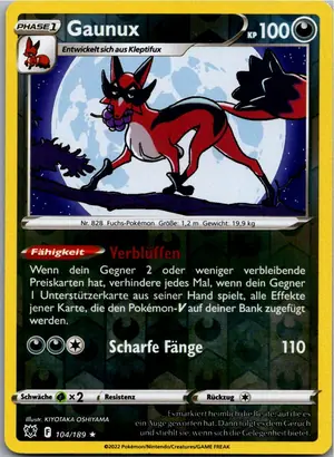 Gaunux Exemplar 1,25 €