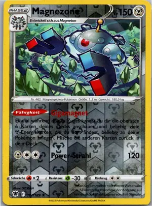 Pokémon-Karte Magnezone 107/189 Astralglanz