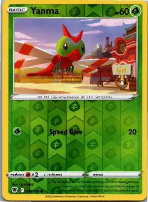 Pokémon-Karte Yanma 006/189 Astralglanz