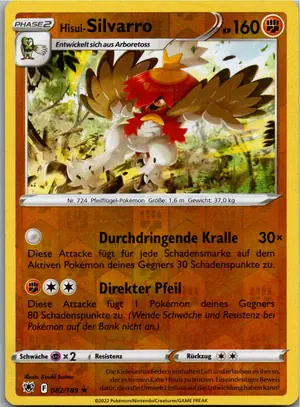 Hisuian Decidueye Exemplar 1,25 €
