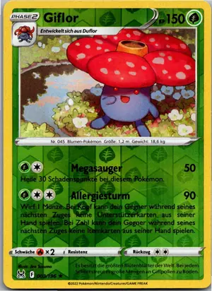 Pokémon-Karte Giflor 003/196 Verlorener Ursprung