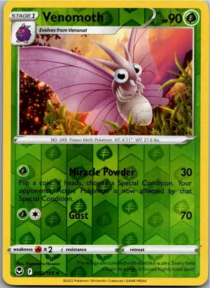 Venomoth Omot Exemplar 2,25 €