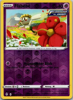 Pokémon-Karte Flabébé 071/203 Drachenwandel