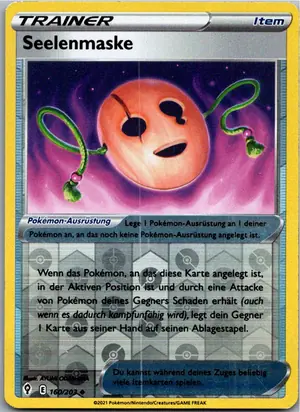 Pokémon-Karte Seelenmaske 160/203 Drachenwandel