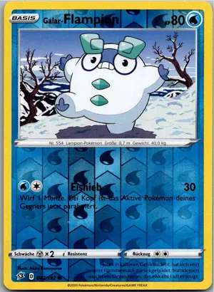 Pokémon-Karte Galar-Flampion 047/192 Clash der Rebellen