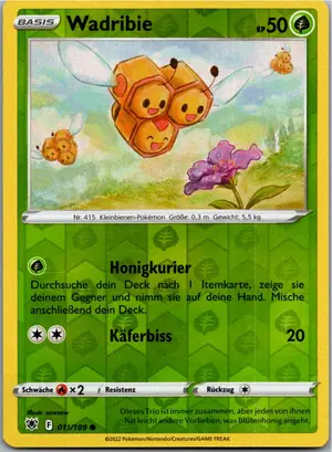 Pokémon-Karte Wadribie 011/189 Astralglanz