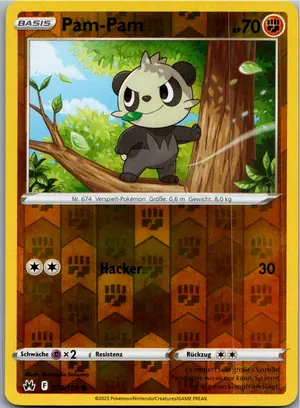 Pokémon-Karte Pam-Pam 072/159 Zenit der Könige