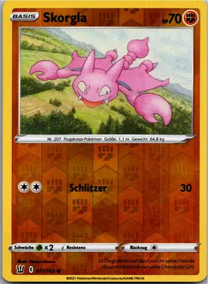 Pokémon-Karte Skorgla 071/163 Kampfstile