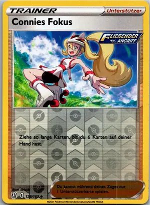 Pokémon-Karte Connies Fokus 160/163 Kampfstile