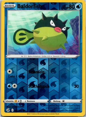 Pokémon-Karte Baldorfish 060/264 Fusionsangriff