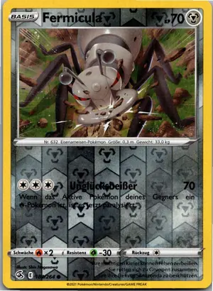 Pokémon-Karte Fermicula 184/264 Fusionsangriff