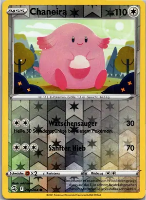 Pokémon-Karte Chaneira 202/264 Fusionsangriff