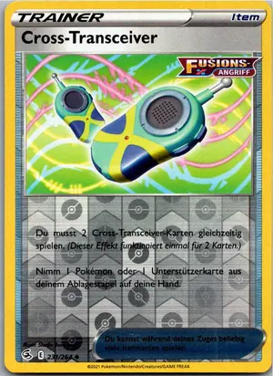Pokémon-Karte Cross-Transceiver 231/264 Fusionsangriff