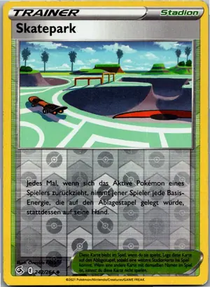 Pokémon-Karte Skatepark 242/264 Fusionsangriff