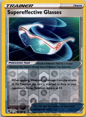 Pokémon-Karte Supereffective Glasses 152/189 Astralglanz
