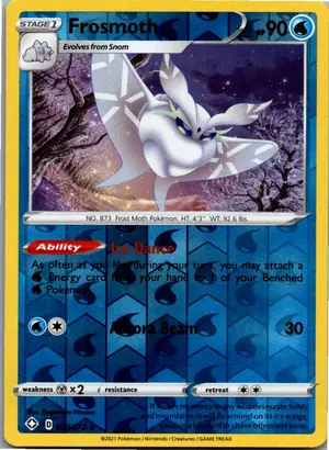 Pokémon-Karte Frosmoth Mottineva 030/072 Glänzendes Schicksal