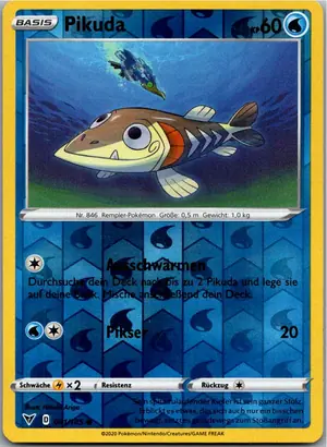 Pokémon-Karte Pikuda 041/185 Farbenschock