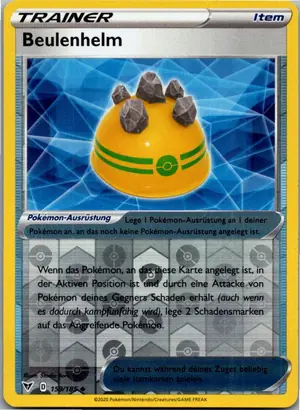 Pokémon-Karte Beulenhelm 159/185 Farbenschock