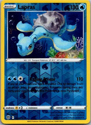Pokémon-Karte Lapras 031/172 Strahlende Sterne