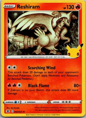 Reshiram Exemplar 3,45 €