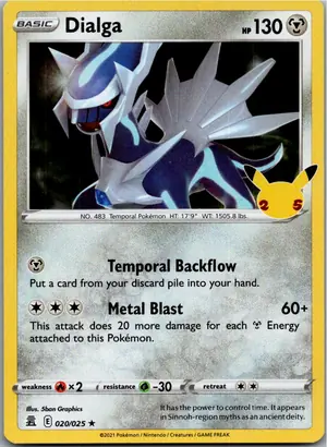 Pokémon-Karte Dialga 020/025 Celebrations