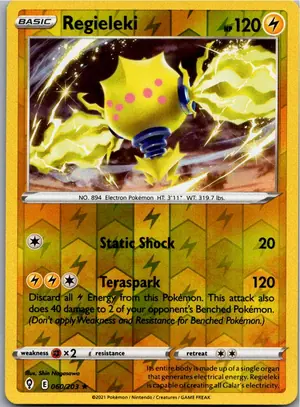 Pokémon-Karte Regieleki 060/203 Drachenwandel