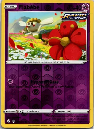 Pokémon-Karte Flabébé 071/203 Drachenwandel