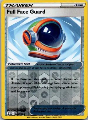 Pokémon-Karte Full Face Guard 148/203 Drachenwandel