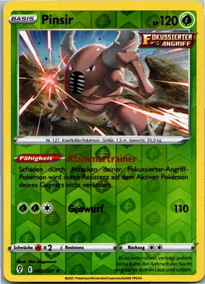 Pokémon-Karte Pinsir 001/203 Drachenwandel