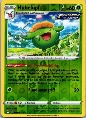 Hubelupf Exemplar 1,25 €
