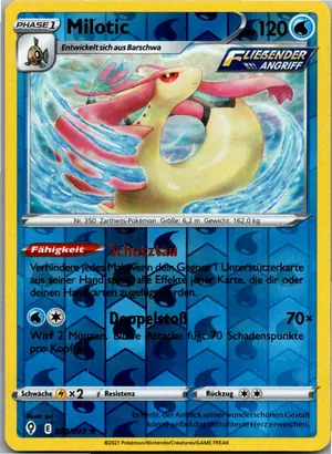 Pokémon-Karte Milotic 038/203 Drachenwandel