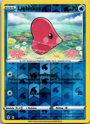 Pokémon-Karte Liebiskus 039/203 Drachenwandel