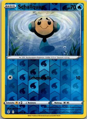 Pokémon-Karte Schallquap 042/203 Drachenwandel