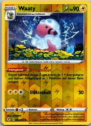 Pokémon-Karte Waaty 055/203 Drachenwandel