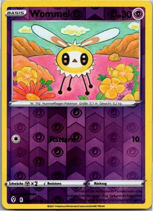 Pokémon-Karte Wommel 078/203 Drachenwandel
