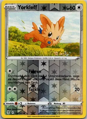 Pokémon-Karte Yorkleff 133/203 Drachenwandel