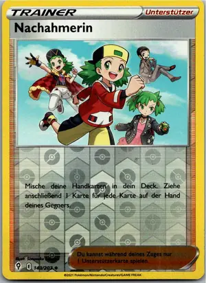 Pokémon-Karte Nachahmerin 143/203 Drachenwandel