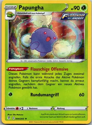 Papungha Exemplar 2,25 €