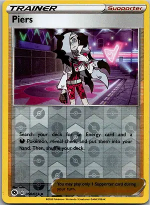 Pokémon-Karte Piers Nezz 058/073 Weg des Champs