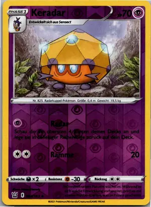 Pokémon-Karte Keradar 064/163 Kampfstile