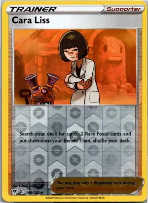 Pokémon-Karte Cara Liss Petra Fakt 149/185 Farbenschock