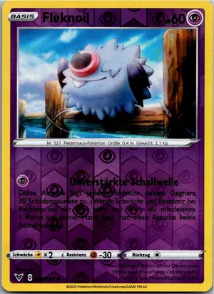 Pokémon-Karte Fleknoil 073/185 Farbenschock