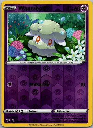 Pokémon-Karte Waumboll 075/185 Farbenschock