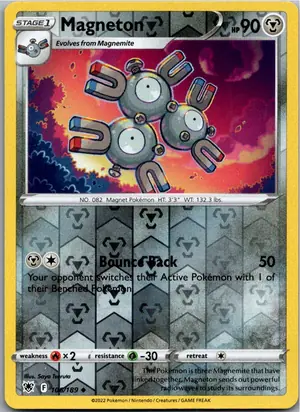 Pokémon-Karte Magneton 106/189 Astralglanz