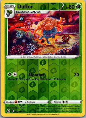 Pokémon-Karte Duflor 002/196 Verlorener Ursprung