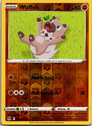 Pokémon-Karte Wuffels 109/196 Verlorener Ursprung