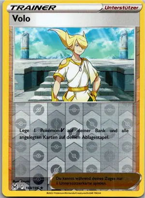 Pokémon-Karte Volo 169/196 Verlorener Ursprung